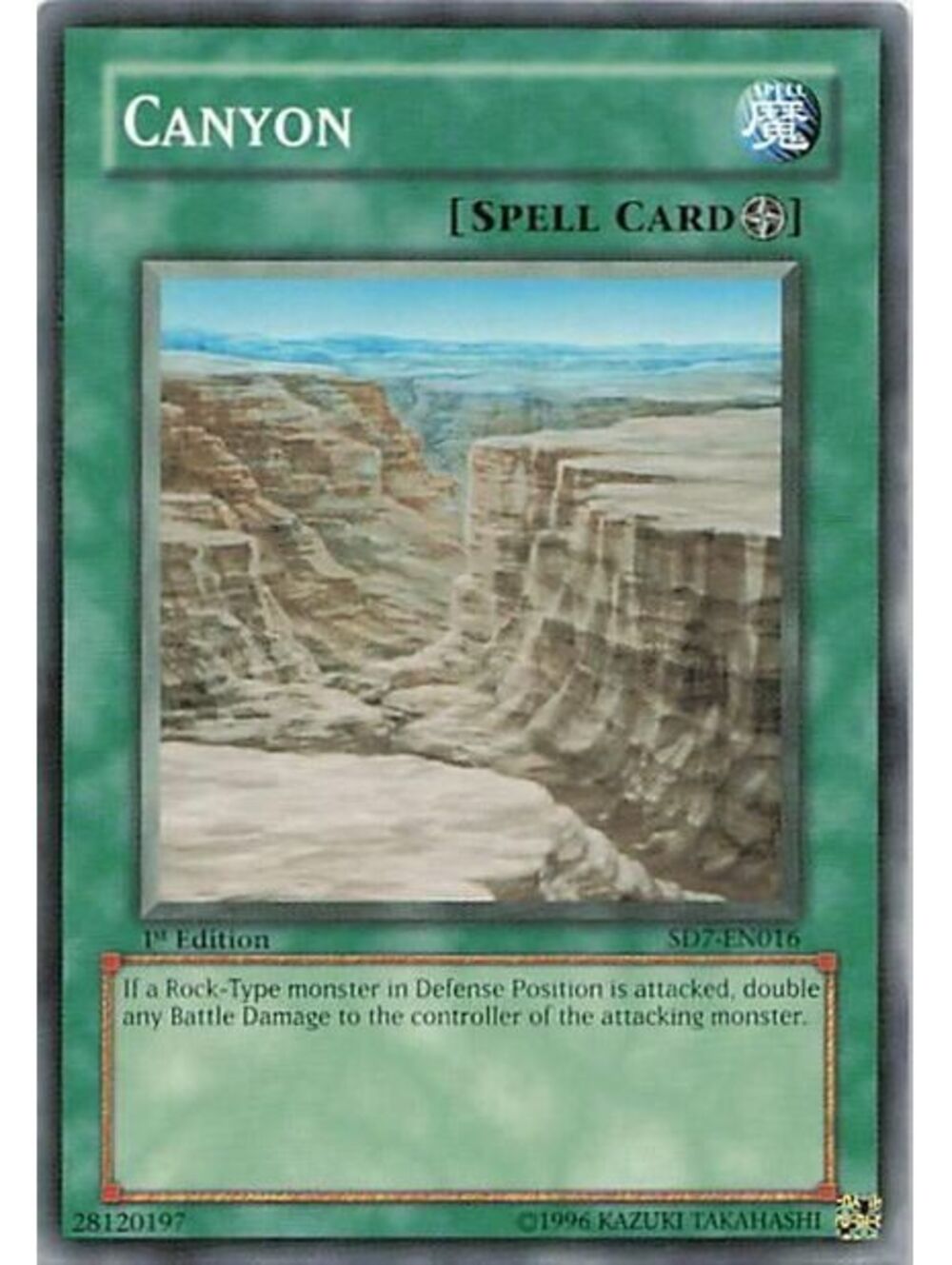 Yu-Gi-Oh! TCG 2006 Canyon LP SD7